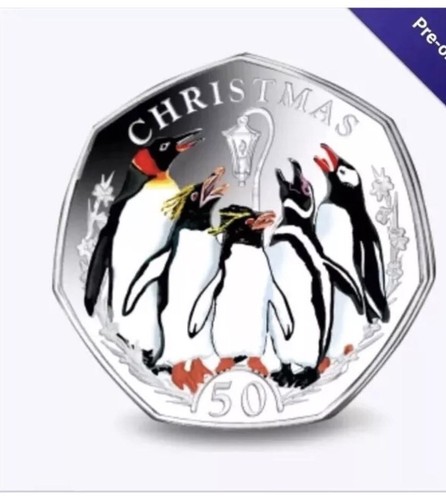 Falklands christmas penguin - falklands,