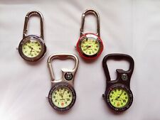 Carabiner Sprung Paramedic Doctors Nurses Sport Style Fob Watch