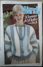 Orig Wendy Donna & Dolce Duet Collection 3 30-40" Knitting/ Crochet Pattern Book