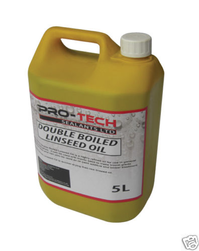 Double boiled linseed oil 5 - oil,