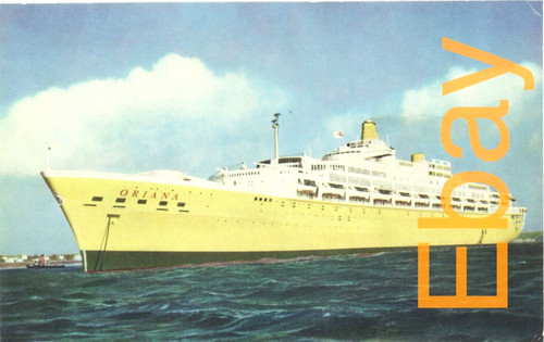 Shipping postcard oriana - postcard,