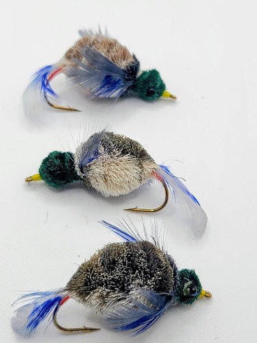 Hand tied mallard - hand, duckling