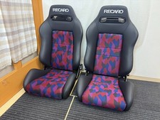 RECARO SR-3 174 2seats repaired seats Faux lether...