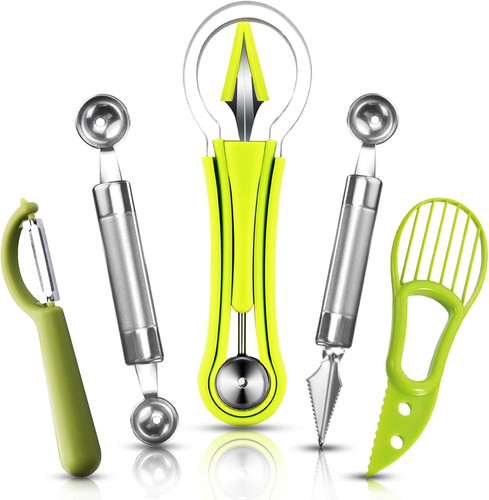 5pcs melon baller scoop - melon,
