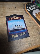 Old Wooden Mini Pub Sign