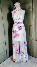 Lipsy Ivory Pink Floral Long
