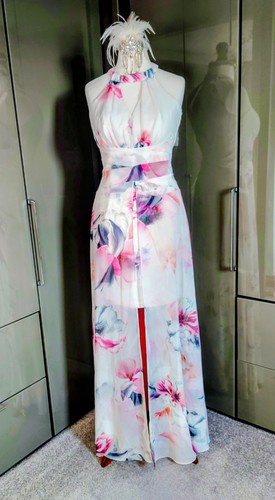 Lipsy ivory pink floral - ivory,