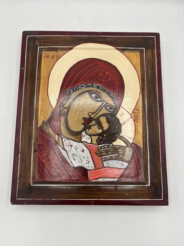 Large antique style theotokos - large,