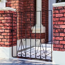 3ft metal garden gate - garden,