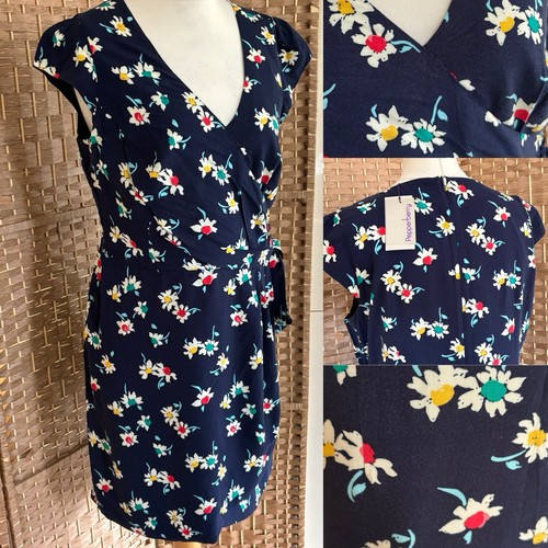 Bnwt pepperberry navy - navy, floral