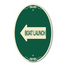 Designer Sign Boat Launch