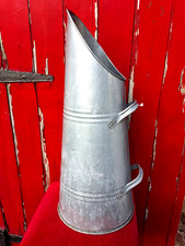 TALL GALVANISED STEEL COAL LOG