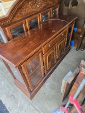 Two pice china cabinet - pice,