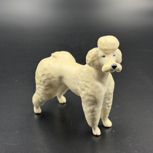 Vintage beswick white poodle - vintage,
