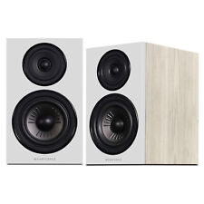 Wharfedale Diamond 12.2 Bookshelf Speakers Hi-Fi Loudspeakers Light Oak OPEN BOX