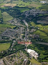 PHOTO  KILBARCHAN FROM THE AIR