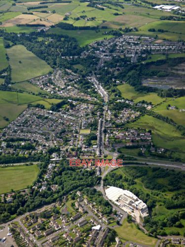 Photo kilbarchan from the air - photo,