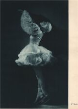 ICE FIGURE SKATING. Mlle Lucienne Bonne 1935 old vintage print picture