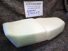 SUZUKI GT250 X7 SEAT FOAM "MEMORY FOAM ONLY"  BEST QUALITY .
