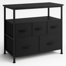 Chest of Drawers Sideboard TV Stand Organiser Storage Cabinet 5 Drawers