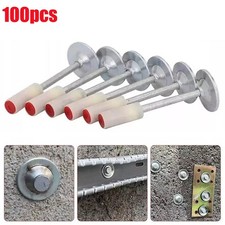 100PCS Mini Manual Steel Nail Rivet Tool Concrete Nailer DIY Wall For Nail Gun