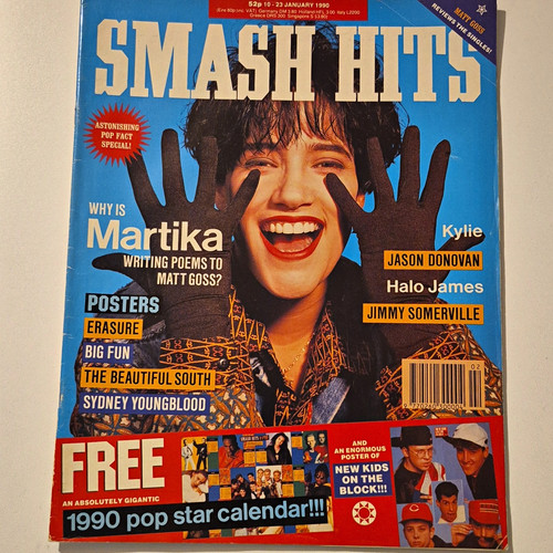 Smash hits magazine issue - smash,