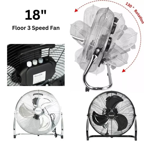 Floor fan air cooling - 18",