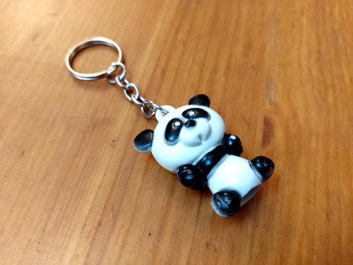 Panda keyring keychain 3d - keyring/keychain, (3d
