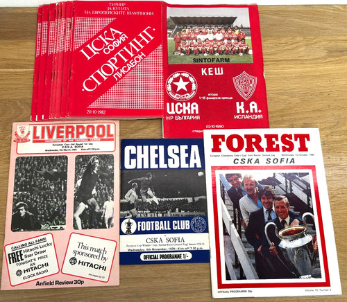 Football programmes bulgaria - football,