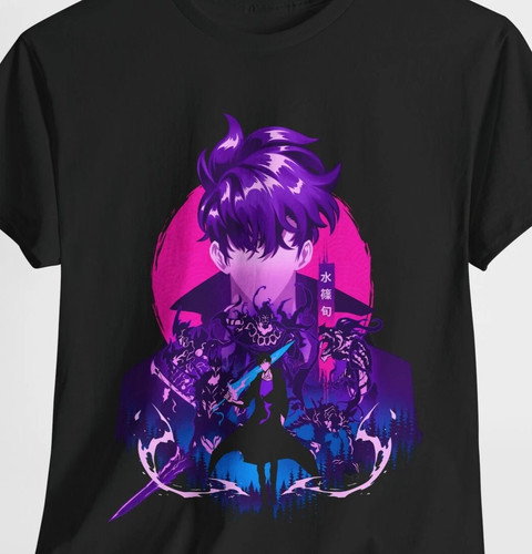 Solo levelling graphic tee - solo,
