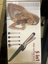 Hair Curling Wand Iron Tongs