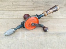 Vintage Stanley England No.803 Double Pinion Egg Beater Hand Drill