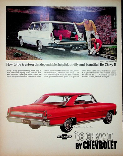 Original 1965 print 66 - original, ad: