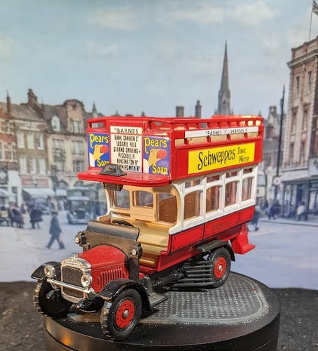 Corgi thornycroft type bus - thornycroft, j