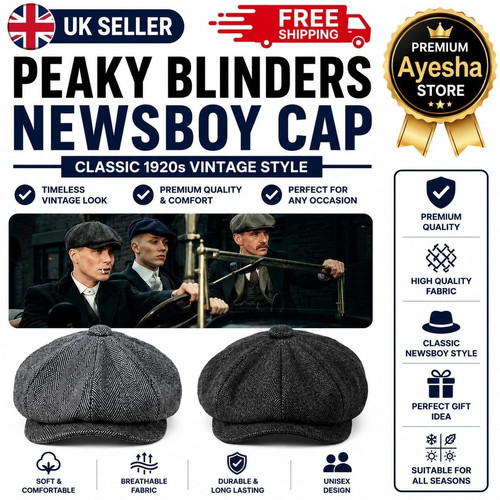 Adjustable peaky blinders - peaky,