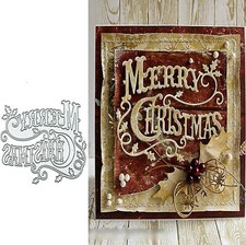 Merry Christmas Metal Cutting