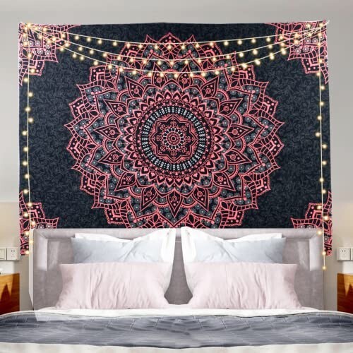 Tapestry wall hanging mandala - wall,