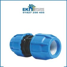 MDPE FITTINGS BLUE PIPE WATER