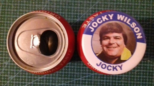 Jocky wilson darts badge - ,