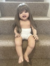 Reborn Toddler By Ping Realistic Life Like Doll Lovely Condition