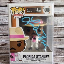 Funko Pop! # 1006 The Office Florida Stanley Leslie Baker Signed + COA