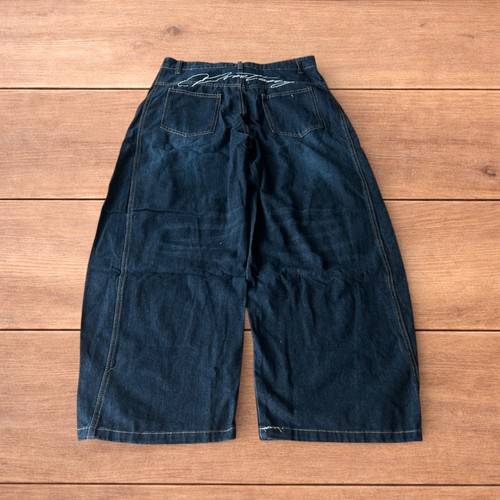 Vintage style baggy wide leg