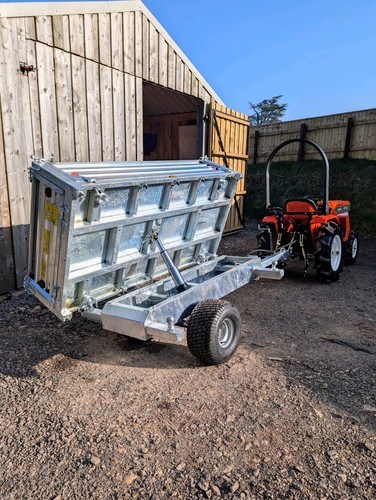 Tipping trailer compact - tipping,