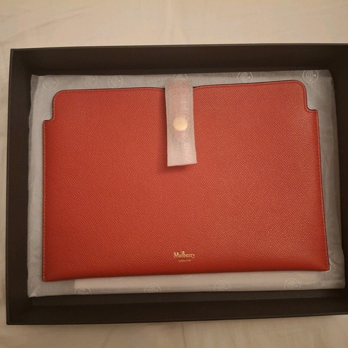 Mulberry red leather in - mulberry,
