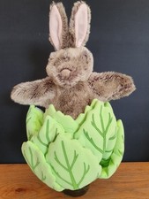The Puppet Company Rabbit In Lettuce / Cabbage Hand Puppet - Easter Gift EYFS