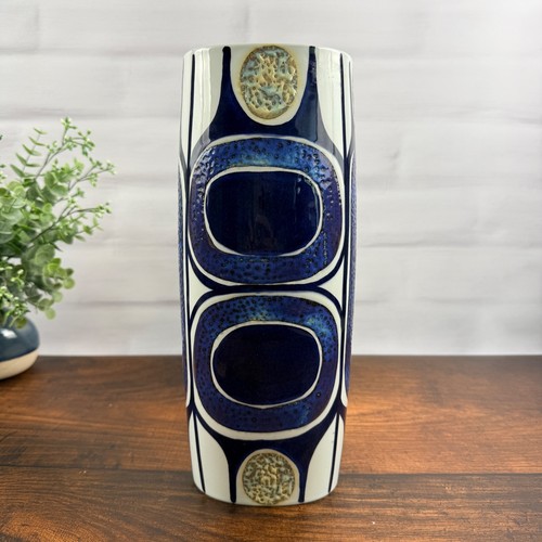 Royal copenhagen fajance vase - royal,
