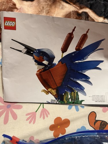 Lego icons kingfisher bird - lego,
