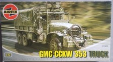 GMC CCKW 353 US Army WW2 Truck 1/72 Airfix kit #01323 pre-owned still-sealed 