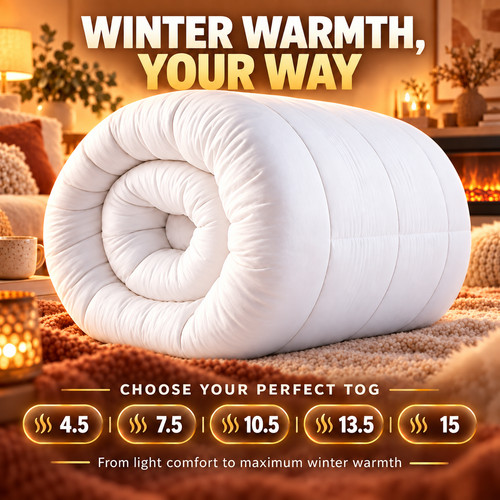 Extra warm winter duvet - extra,