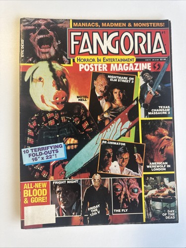 Rare 1987 fangoria poster - rare,